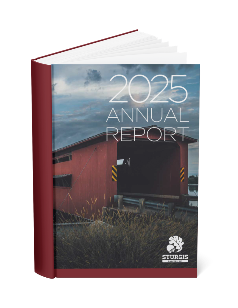 2025 Sturgis Bancorp Annual Report Cover